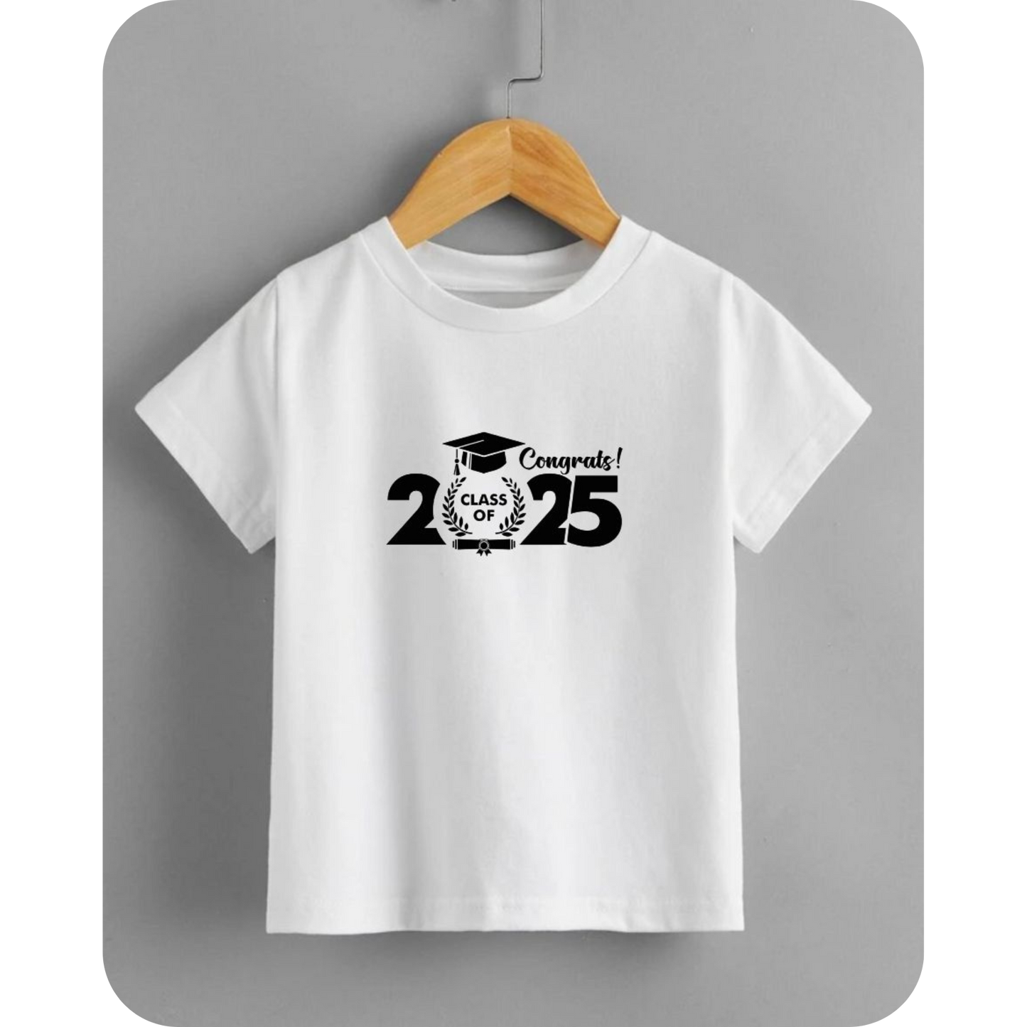 Camiseta Personalizada de Graduación para Niño