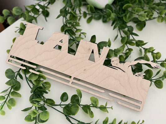 Medallero Personalizado para Deportistas – Madera con Nombre