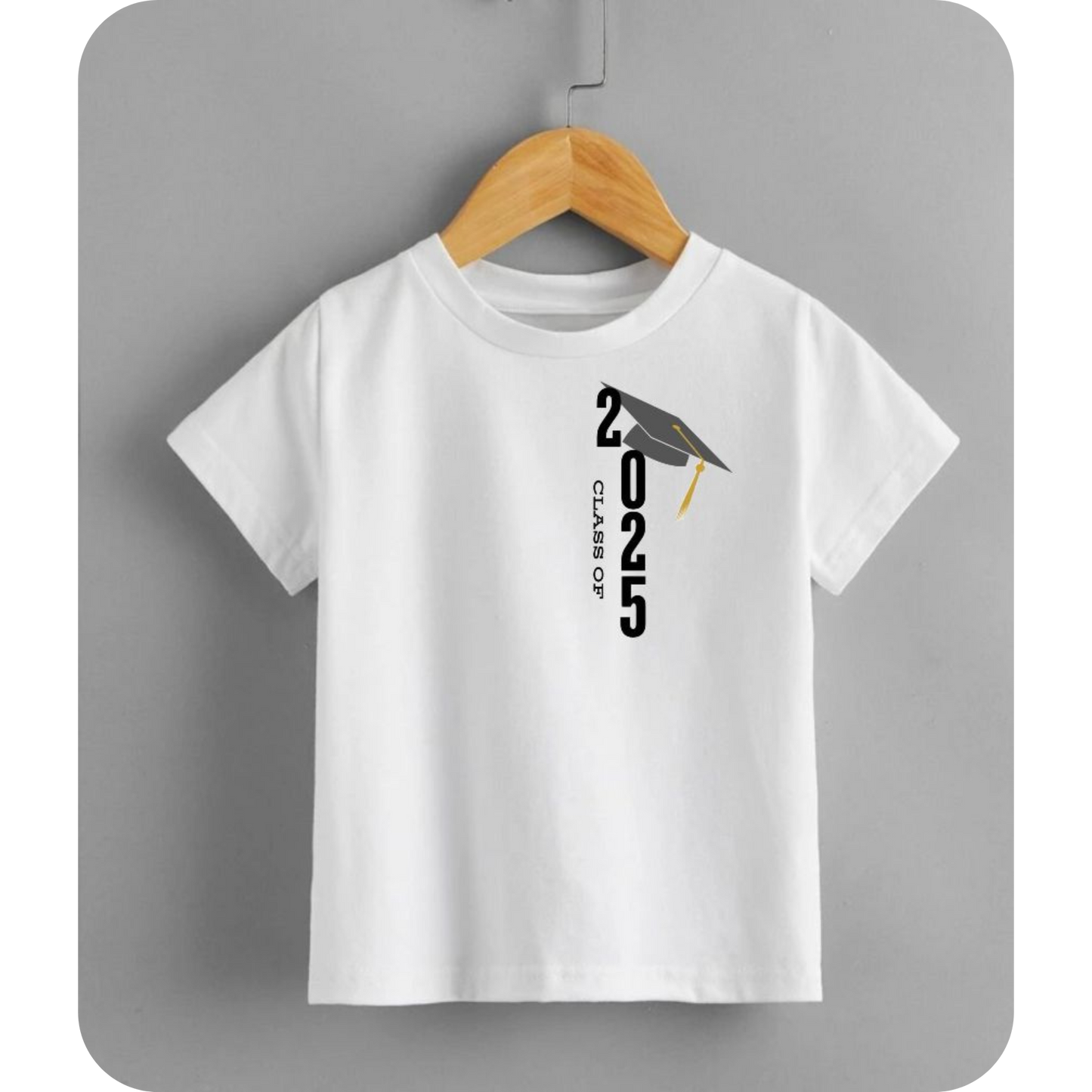 Camiseta Personalizada de Graduación para Niño