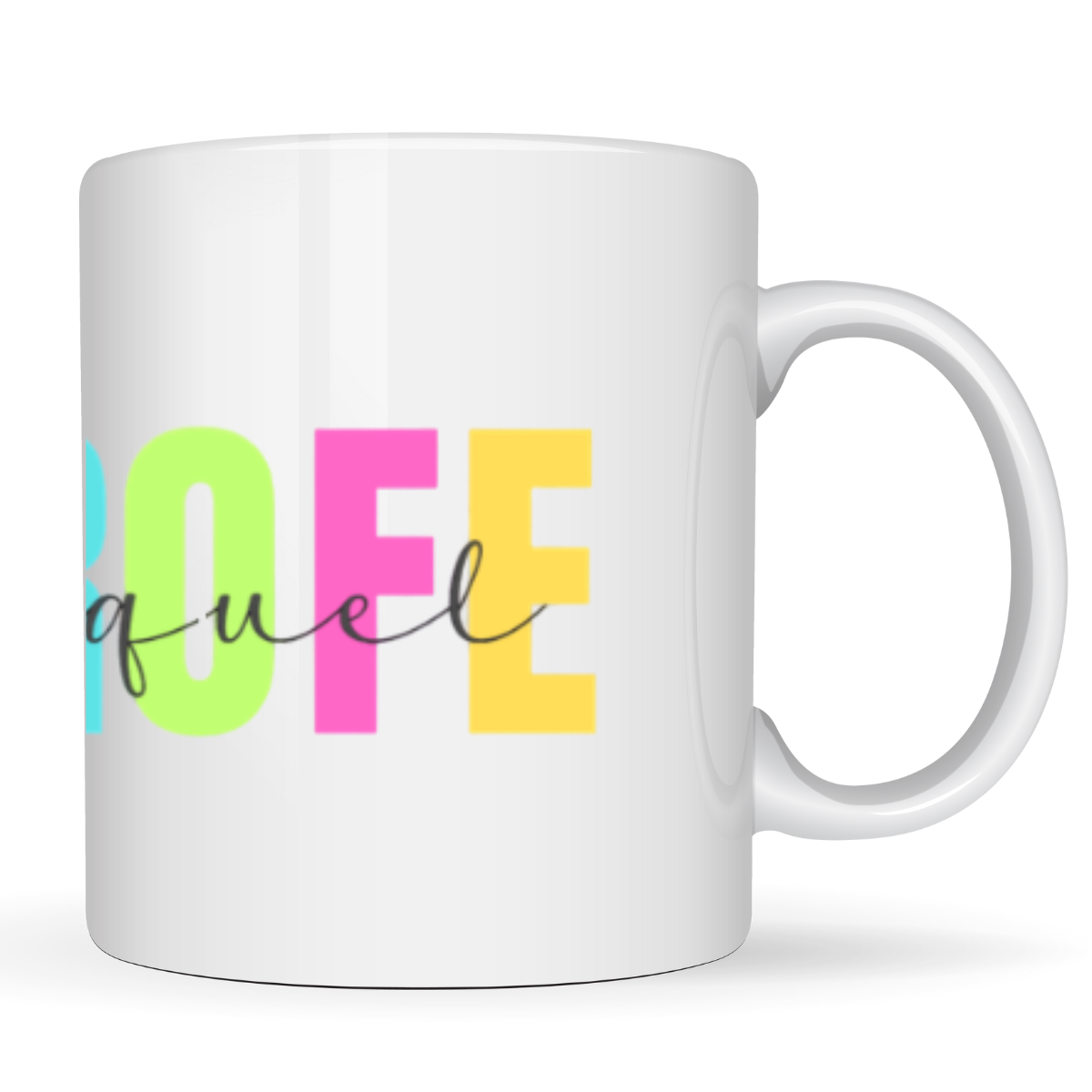 Taza personalizada para profes