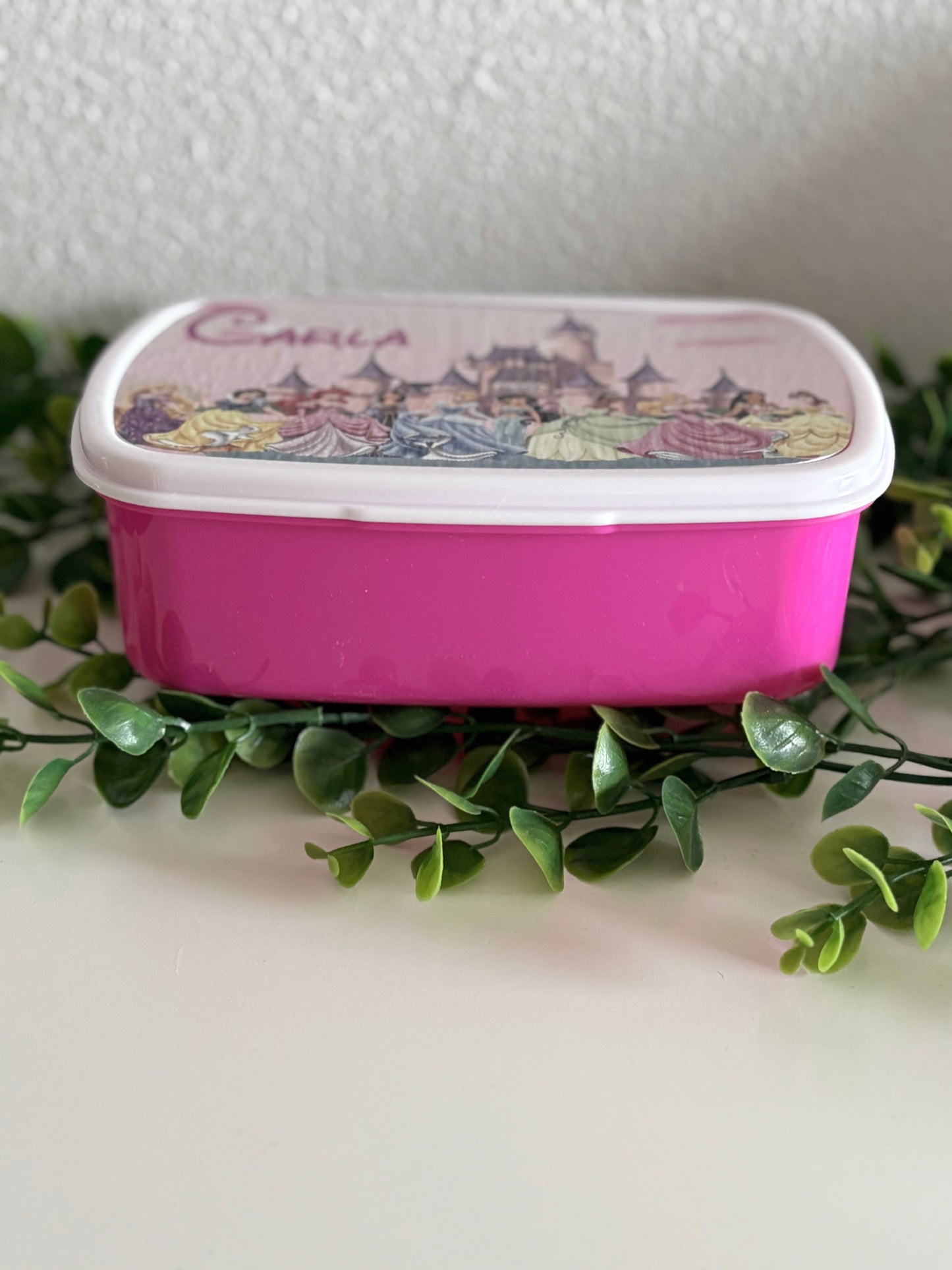 Fiambrera personalizada con imagen – Rosa o Azul